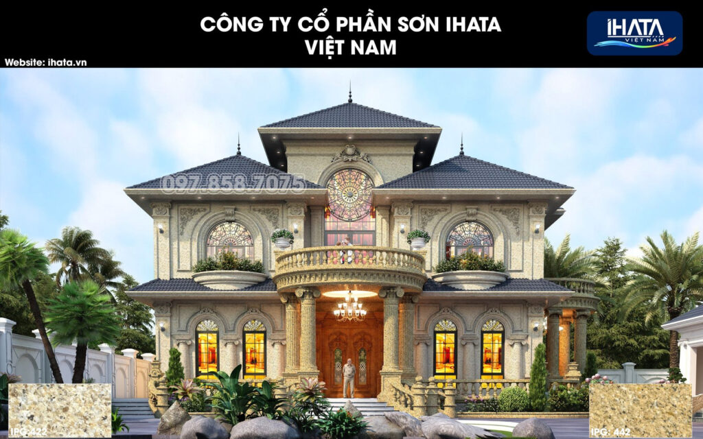 sơn đá hoa cương ihata